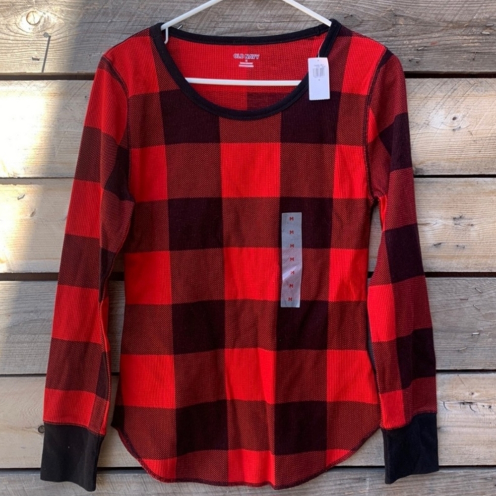 Checked Long-sleeve